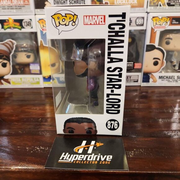 Funko PoP Marvel What If...? T'Challa Star-Lord - Picture 2 of 6